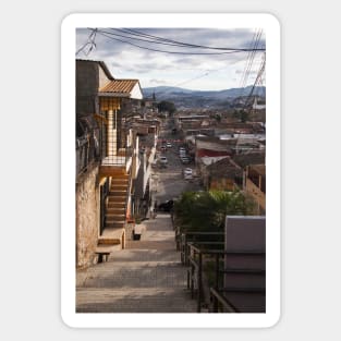 Tegucigalpa's Streets And Alleyways - 3 © Sticker